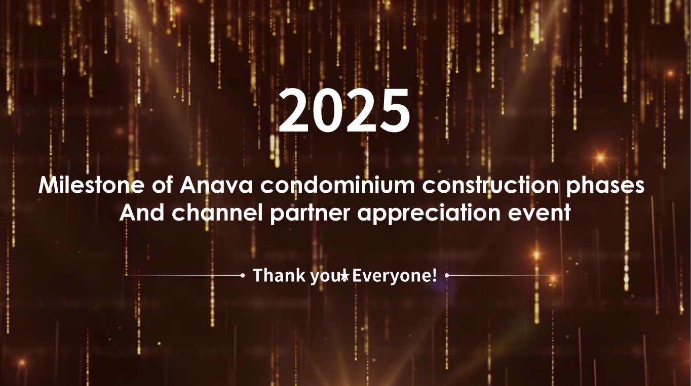 ANAVA SAMUI Project Hosts Partner Appreciation Event - Celebrating Milestones in Both Construction and Sales